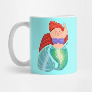 Fluffy Mermaid Mug